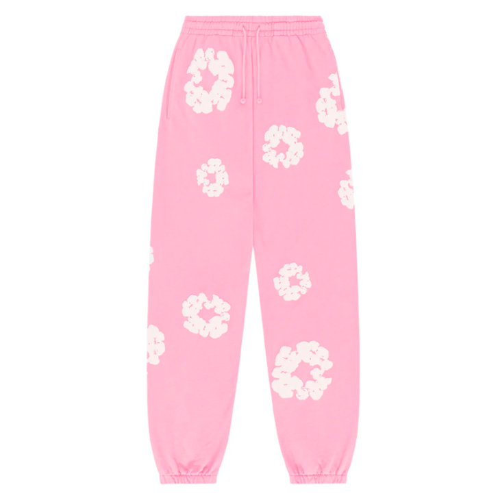 Trend Rapper Fashion Pink Sweat Pants